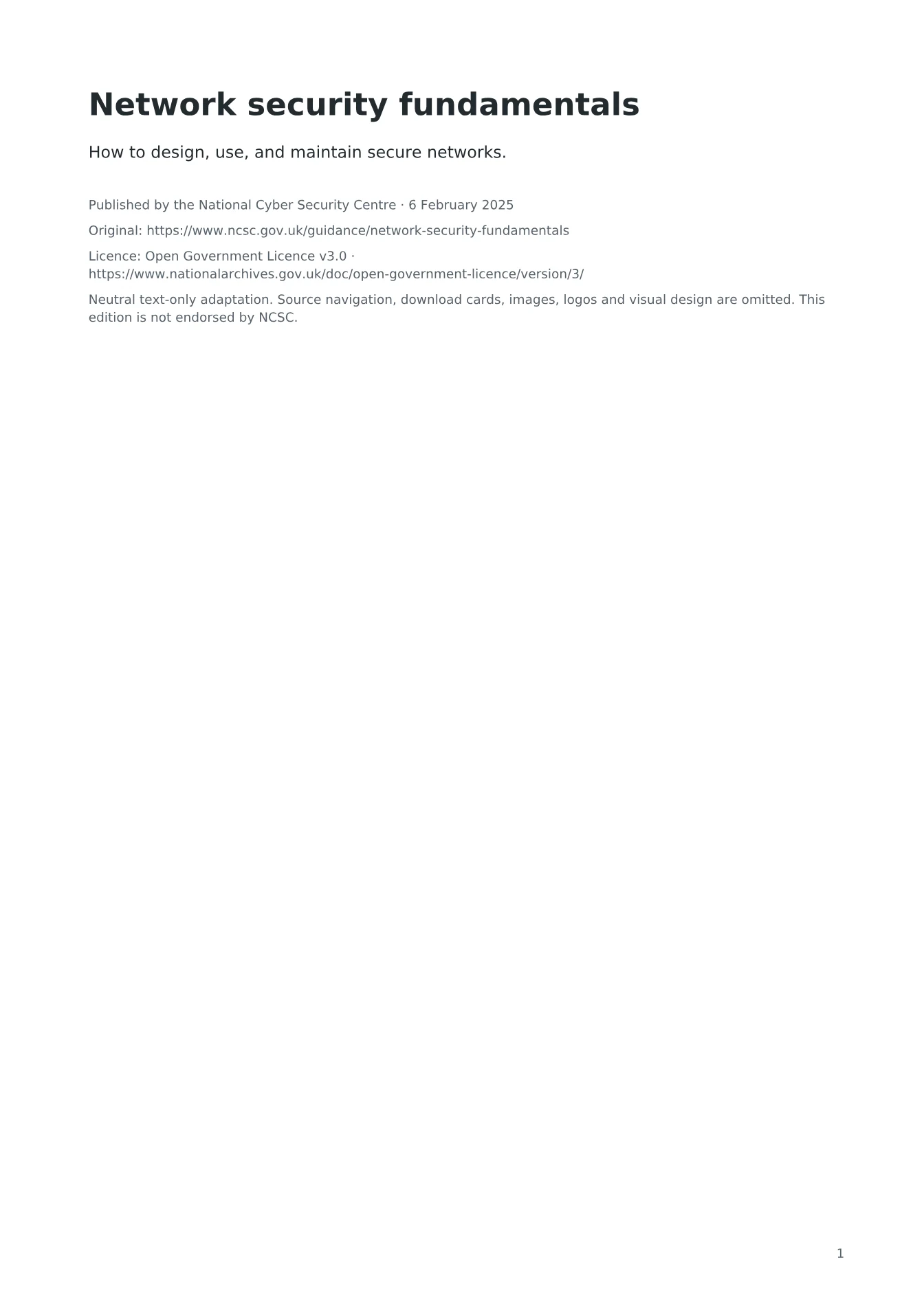 Cover of Network security fundamentals